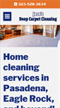 Mobile Screenshot of josesdeepcarpetcleaning.com